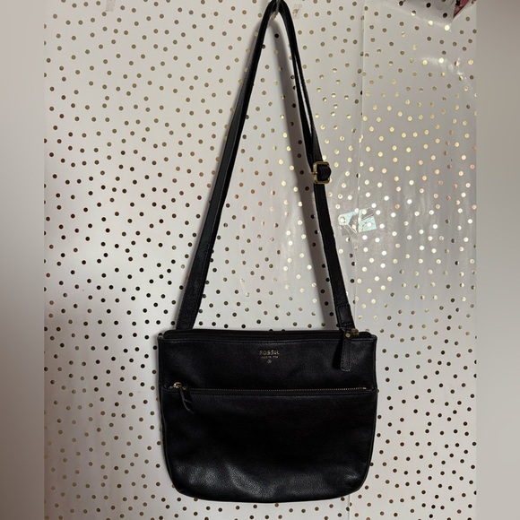 Fossil Black Crossbody Bag - Picture 1 of 10